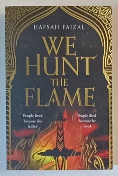 WE HUNT THE FLAME , a novel by HAFSAH FAIZAL , 2021