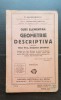 Curs elementar de geometrie descriptivă pentru clasa VII-a - P. Marinescu, G. V. Constantinescu (1942)