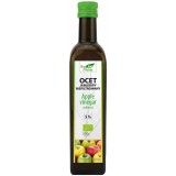 Otet de Mere Nefiltrat 5% Aciditate Ecologic/Bio 500ml