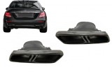 Ornamente tobe negre Mercedes W213/X253/C253, design E63 S AMG