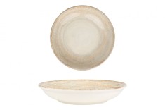 Bonna Farfurie ad&acirc;ncă - Patera - Porţelan - 20 cm (500cc) - set de 6