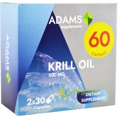Krill Oil 500mg 60cps (30cps+30cps)