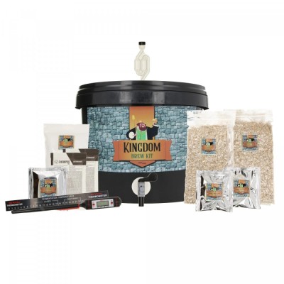 Kingdom Bierbrauset, Brew Kit - Blondes Starkbier, Komplette Malzmischung f&amp;uuml;r 5L Bier foto