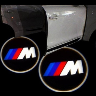 Proiectoare Portiere cu Logo BMW ///M - BTLW105 foto