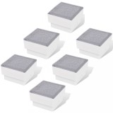 Cumpara ieftin Lumini cu LED-uri incastrate 6 buc., 100x100x68 mm (3x41715)
