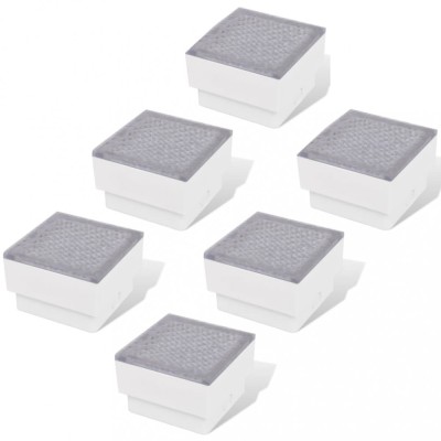 Lumini cu LED-uri incastrate 6 buc., 100x100x68 mm (3x41715) foto
