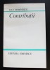 Dan Simonescu - Contribuții. Literatură rom&acirc;nă medievală