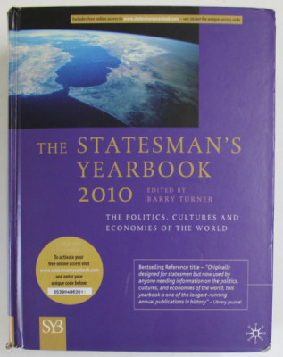 THE STATESMAN &amp;#039;S YEARBOOK by BARRY TURNER , 2010 foto