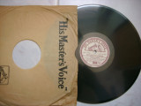 Cumpara ieftin Disc Gramofon &#039;&#039;His Master&#039;s Voice&#039;&#039;, VINIL, Lautareasca