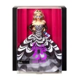 Cumpara ieftin Papusa Barbie Signature - Aniversare 65 ani, cu rochie de bal alb negru