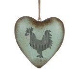 Cumpara ieftin Decoratiune metal Cocos 23x7x23 cm