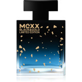 Mexx Black &amp; Gold Limited Edition Eau de Toilette pentru bărbați 50 ml