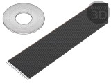 Cablu bandă neecranat PVC 20x28AWG 1,27mm 100FT
