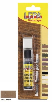 Retus lichid pentru lemn Lepa 49L CASTAN, 16 ml foto