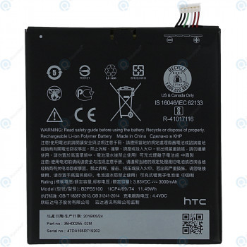 Baterie HTC One X9 B2PS5100 3000mAh 35H-00255-02M foto