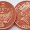 1618 Solomon 2 cents 2005 Elizabeth II (3rd portrait) km 25 UNC