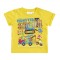 Tricou baietei - Little monster (Marime Disponibila: 6-9 luni (Marimea 19