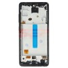 LCD+Touchscreen cu Rama Samsung Galaxy A52 / A526 BLACK OLED DIMENSIUNE ORIGINALA