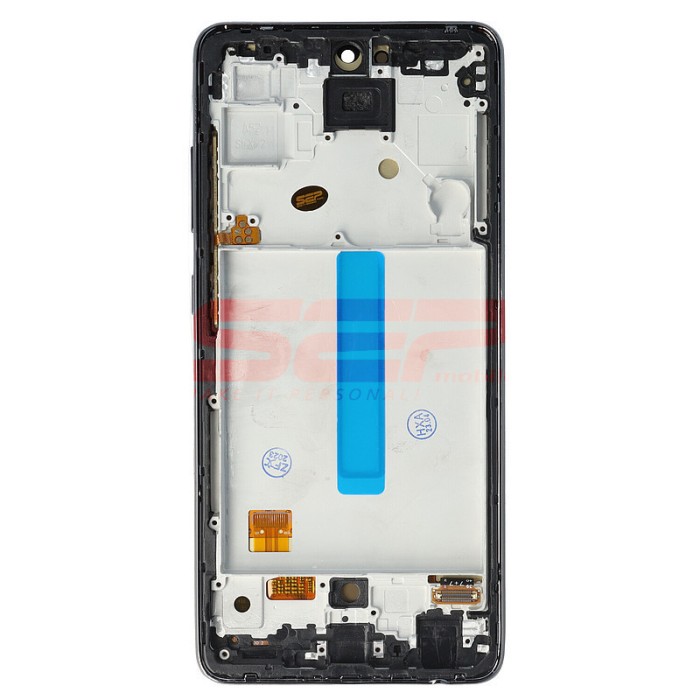 LCD+Touchscreen cu Rama Samsung Galaxy A52 / A526 BLACK OLED DIMENSIUNE REDUSA