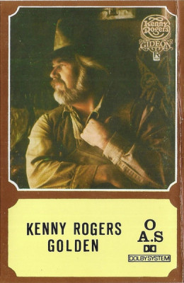 Casetă audio Kenny Rogers &amp;lrm;&amp;ndash; Golden, originală foto