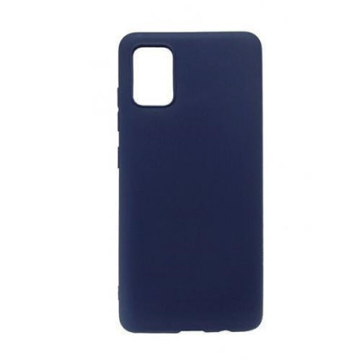 Husa telefon Silicon Samsung Galaxy A41 a415 Liquid Dark Blue foto