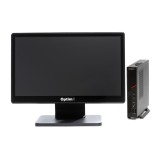 Sistem POS OptimX T100 Mini, Intel Core i3-8100 3.60GHz, 8GB DDR4, 256GB SSD + Monitor Touchscreen OptimX Pro MY19, 19 inch NewTechnology Media