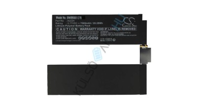 &amp;Icirc;nlocuire baterie tabletă VHBW pentru Apple A2224 - 7500 mAh 3,77 V Li-polimer foto