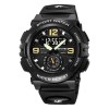 Ceas Sport Barbatesc SKMEI 2341 , Analog-Digital, LED, Rezistent la Apa 5ATM, Alarma, Cronometru, Dial Mare