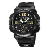 Ceas Sport Barbatesc SKMEI 2341 , Analog-Digital, LED, Rezistent la Apa 5ATM, Alarma, Cronometru, Dial Mare