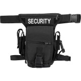 Geanta de Picior Hip-Bag Velcro Neagra MFH