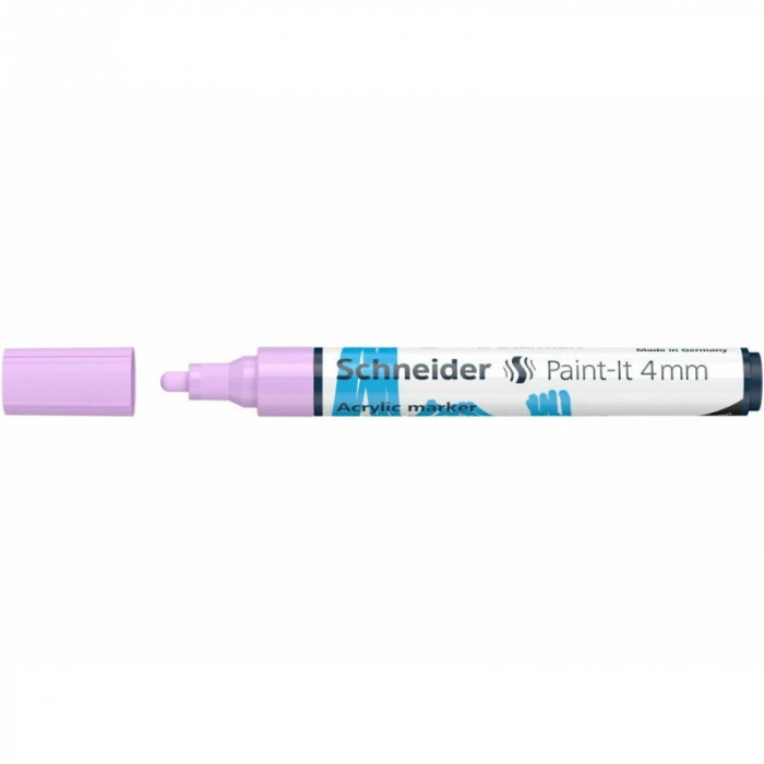 Marker cu vopsea acrilica Schneider Paint-It 320 4 mm Lila