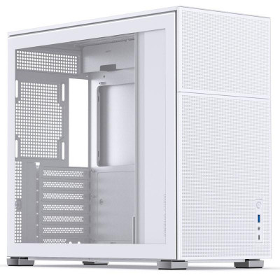 Carcasa Jonsbo D41 MESH ATX Tempered Glass alb foto