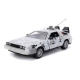 Back to the Future Masinuta metalica Time Machine Frost scara 1/24