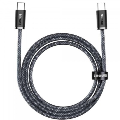 Cablu Date si Incarcare USB-C - USB-C Baseus Dynamic Series, 100W, 2m, Gri CALD000316 foto