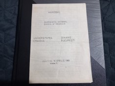 Program U Craiova - Dinamo