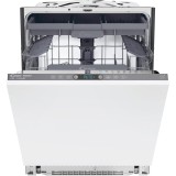 Masina de spalat vase incorporabila Candy Rapido CI 4C4F1A, 14 seturi, 8 programe, Clasa C, WiFi, 4Digit Blue Display, SS TUB , Speed-Drive Inverter M