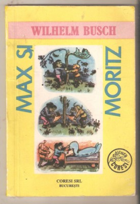Wilhelm Busch-Max si Moritz foto