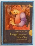 INGERII VA INSOTESC CALEA , 44 DE CARTI ORACOL de DOREEN VIRTUE , 2006 *TEXT IN LIMBA GERMANA