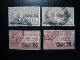 ITALIA 1923 / 25 POSTA PNEUMATICA SUPRATIPAR SI 1922/25 EXPRESS EMISIUNI COMPLETA