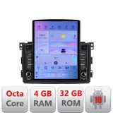 Navigatie Smart 2005-2010 KIT-smart05 ecran tip TESLA 9.7" 8 core 4+32 4G DSP Android Radio Bluetooth Internet GPS WIFI