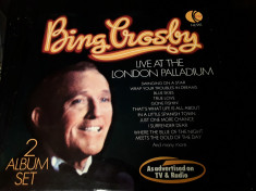 [Vinil] Bing Crosby - Libe At The London Palladium - 2LP - gatefold foto