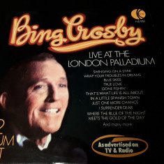 [Vinil] Bing Crosby - Libe At The London Palladium - 2LP - gatefold