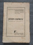 Steliana Popescu (autograf) - John Dewey: monografie pedagogică (1940)