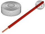 Cablu PVC Cu 0,2mm2 Roșu 10m