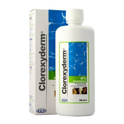 Șampon Clorexyderm 4 % 250 ml foto