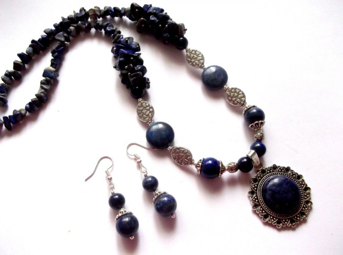 set lapis lazuli 40810