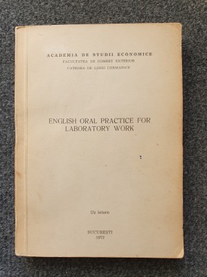 ENGLISH ORAL PRACTICE FOR LABORATORY WORK - ASE Comert Exterior foto