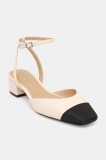 Aldo pantofi cu toc 13917609 culoarea bej, cu toc drept, cu toc deschis, ADRIENA