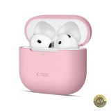 Husa Tech-Protect Silicone pentru Apple AirPods 4 Roz