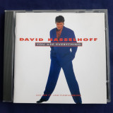 David hasselhoff - You Are Everything _ cd,album _ Ariola, Germania, 1993, Pop